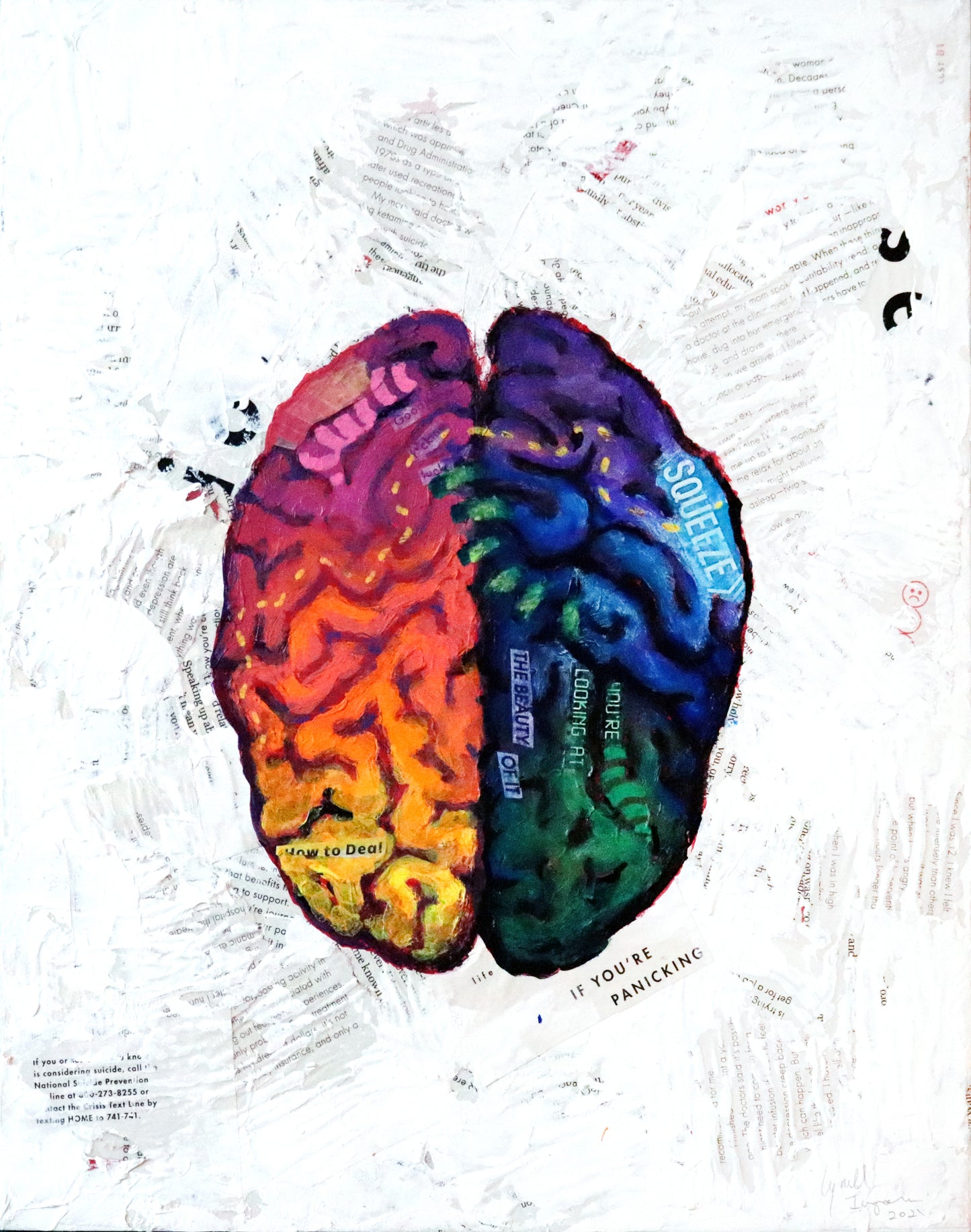 Brain; Parts II - 8x10" Limited Edition Print