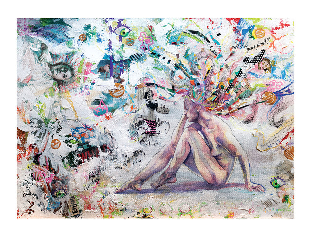 I Can’t Even See Myself -11x14" Limited Edition Print