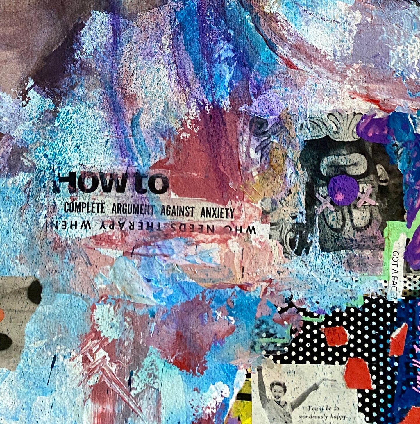 'I've Got This' 14x20" Original Mixed Media Artwork - Unframed