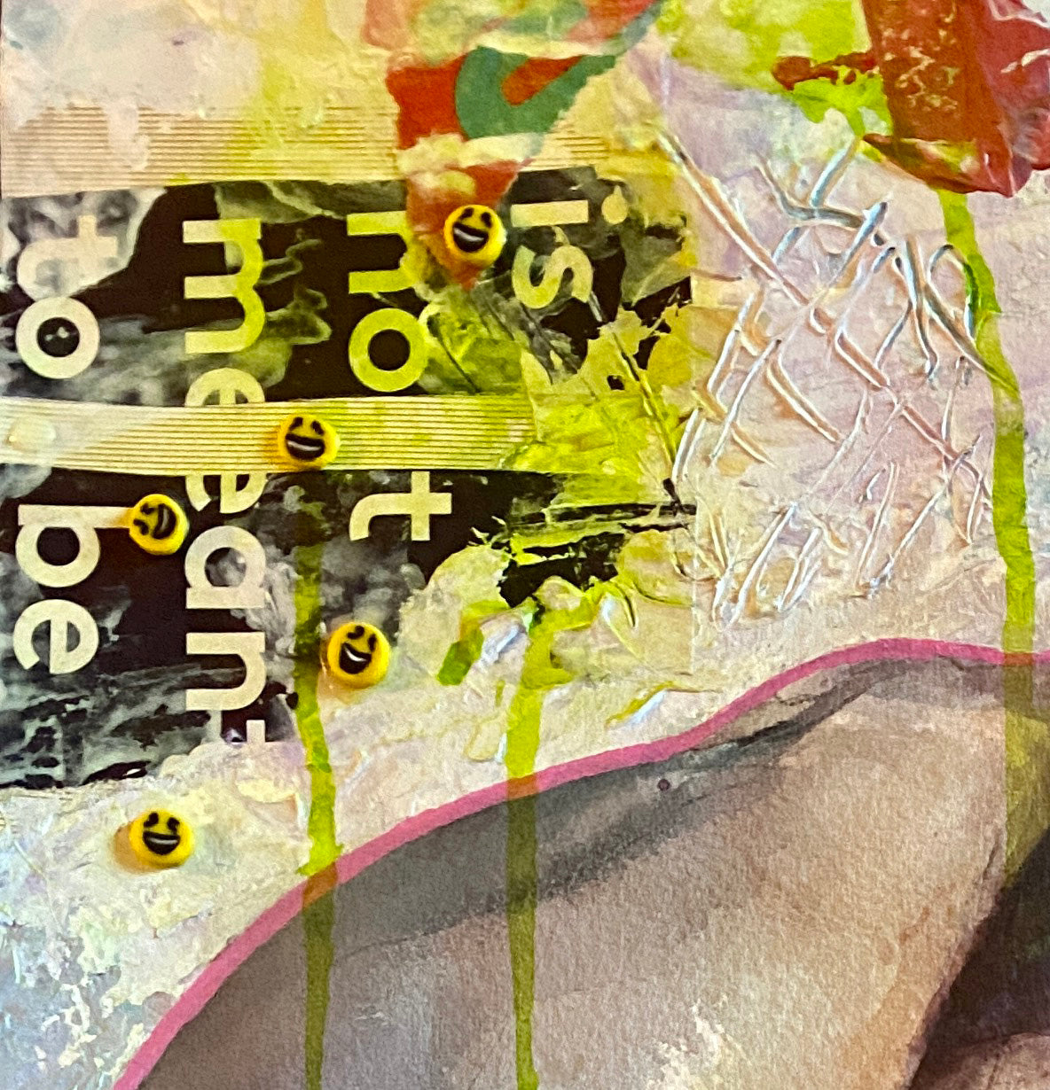 'I've Got This' 14x20" Original Mixed Media Artwork - Unframed