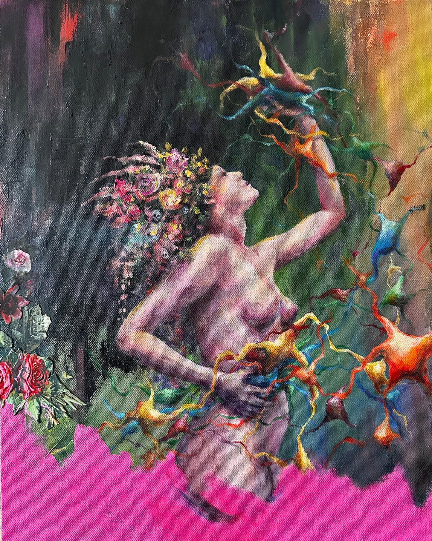 Synapse (Self Acceptance) - 16x20” Original Artwork