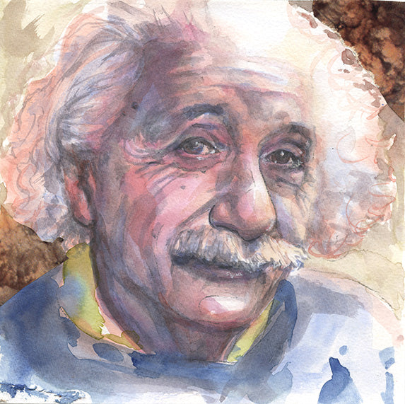 Albert Einstein Portrait