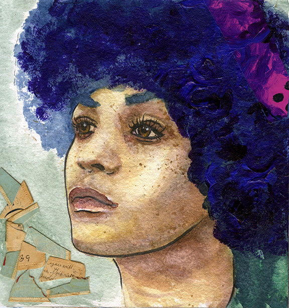 Angela Davis Portrait