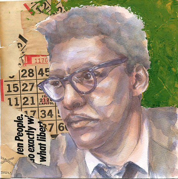 Bayard Rustin Portrait
