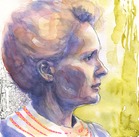 Marie Curie Portrait