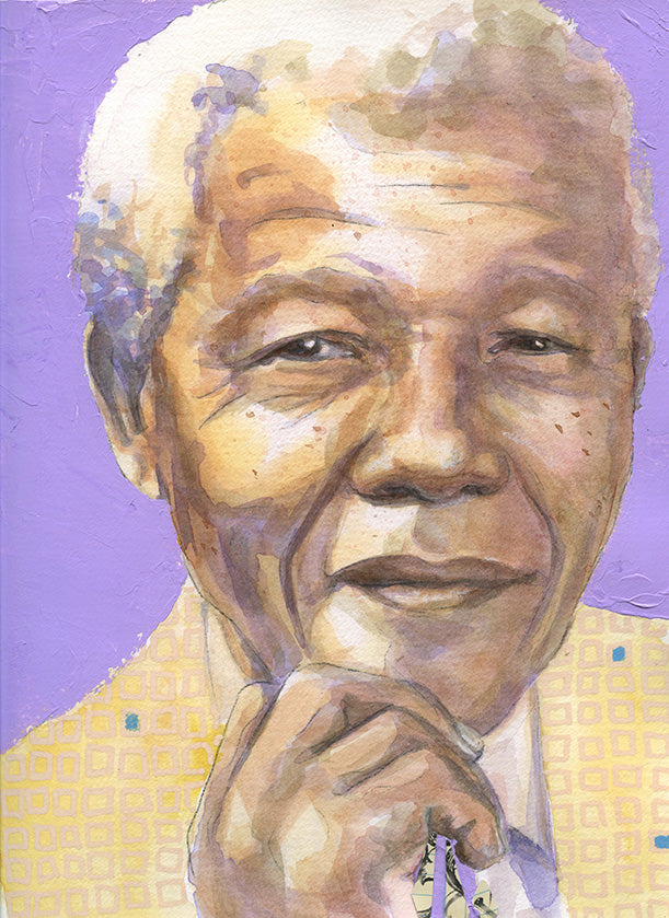 Nelson Mandela Portrait