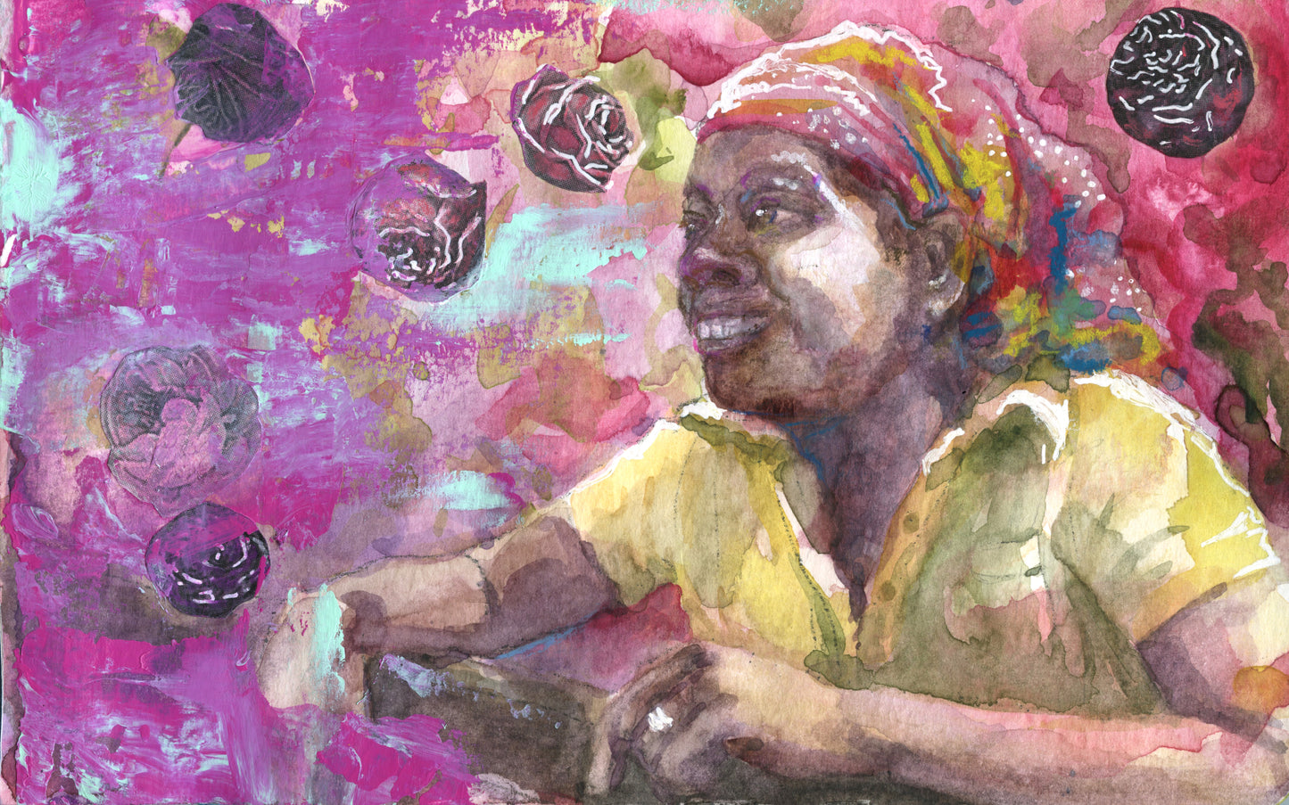 Maya Angelou Portrait