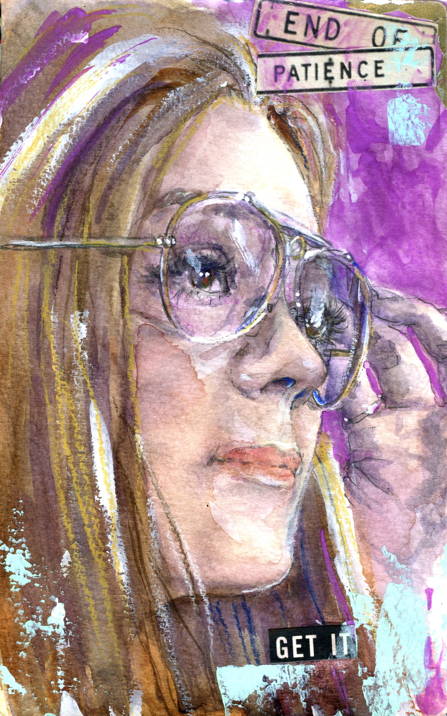 Gloria Steinem Portrait