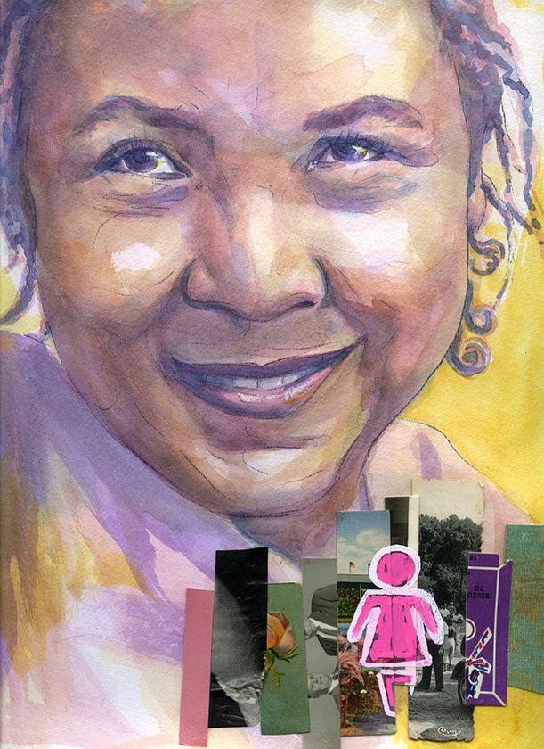 bell hooks Portrait