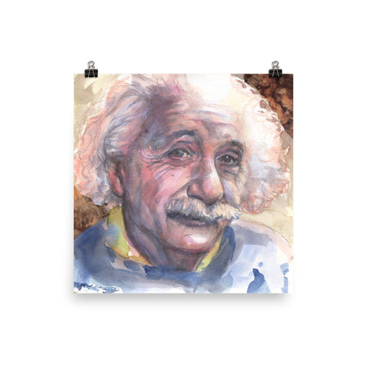 Albert Einstein Print