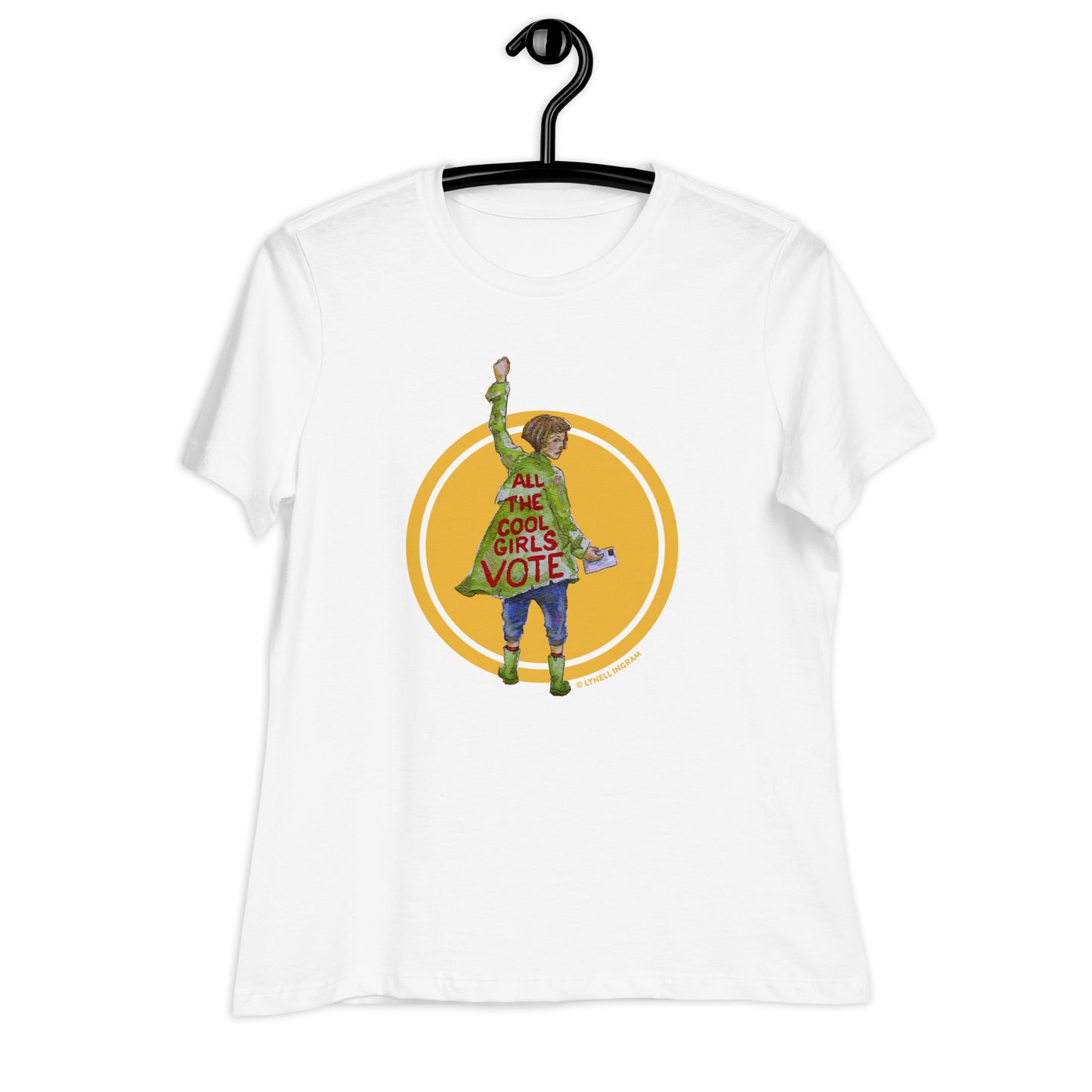 All the Cool Girls Vote - Women's Relaxed T-Shirt