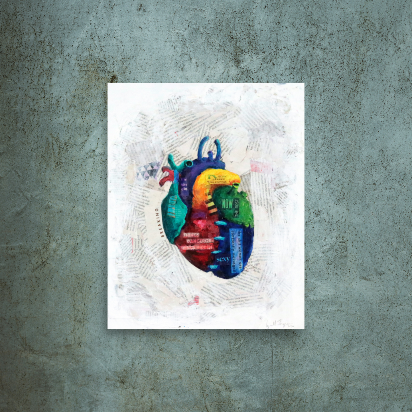 The Heart Fine Open Edition Art Print