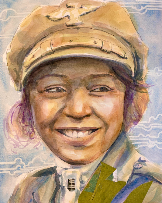 Bessie Coleman Portrait