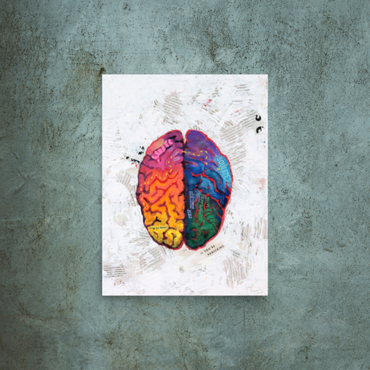 The Brain Open Edition Fine Art Print