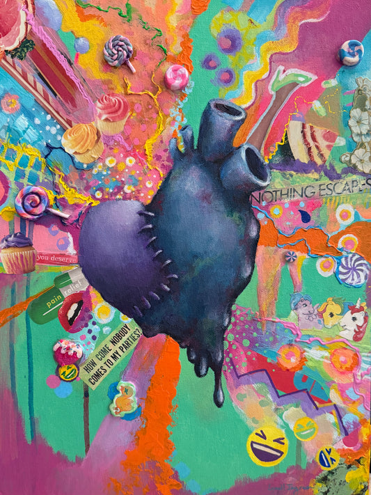 Sickly Sweet - 12x16" Original Painting