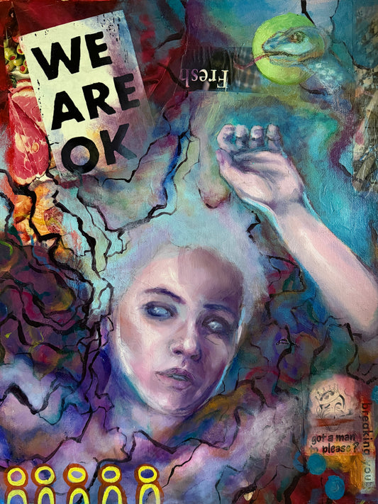 Just a State of Mind - 16x20” Original Artwork