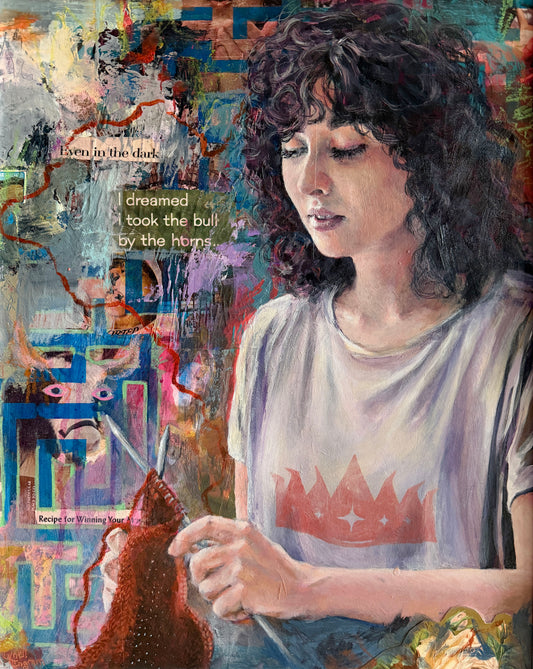 Ariadne - 16x20” Original Mixed Media Painting