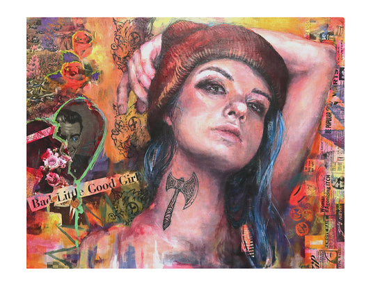 Thanks, I’ve Already Saved Myself -11x14" Limited Edition Print