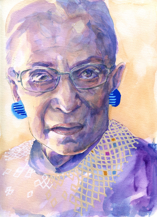 Ruth Bader Ginsburg Portrait