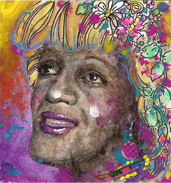 Marsha P Johnson Portrait