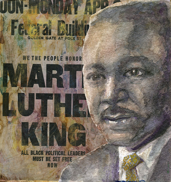 Martin Luther King Jr Portrait