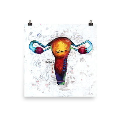 The Uterus Open Edition Fine Art Print