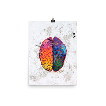 The Brain Open Edition Fine Art Print