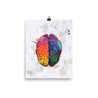 The Brain Open Edition Fine Art Print