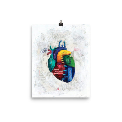 The Heart Fine Open Edition Art Print